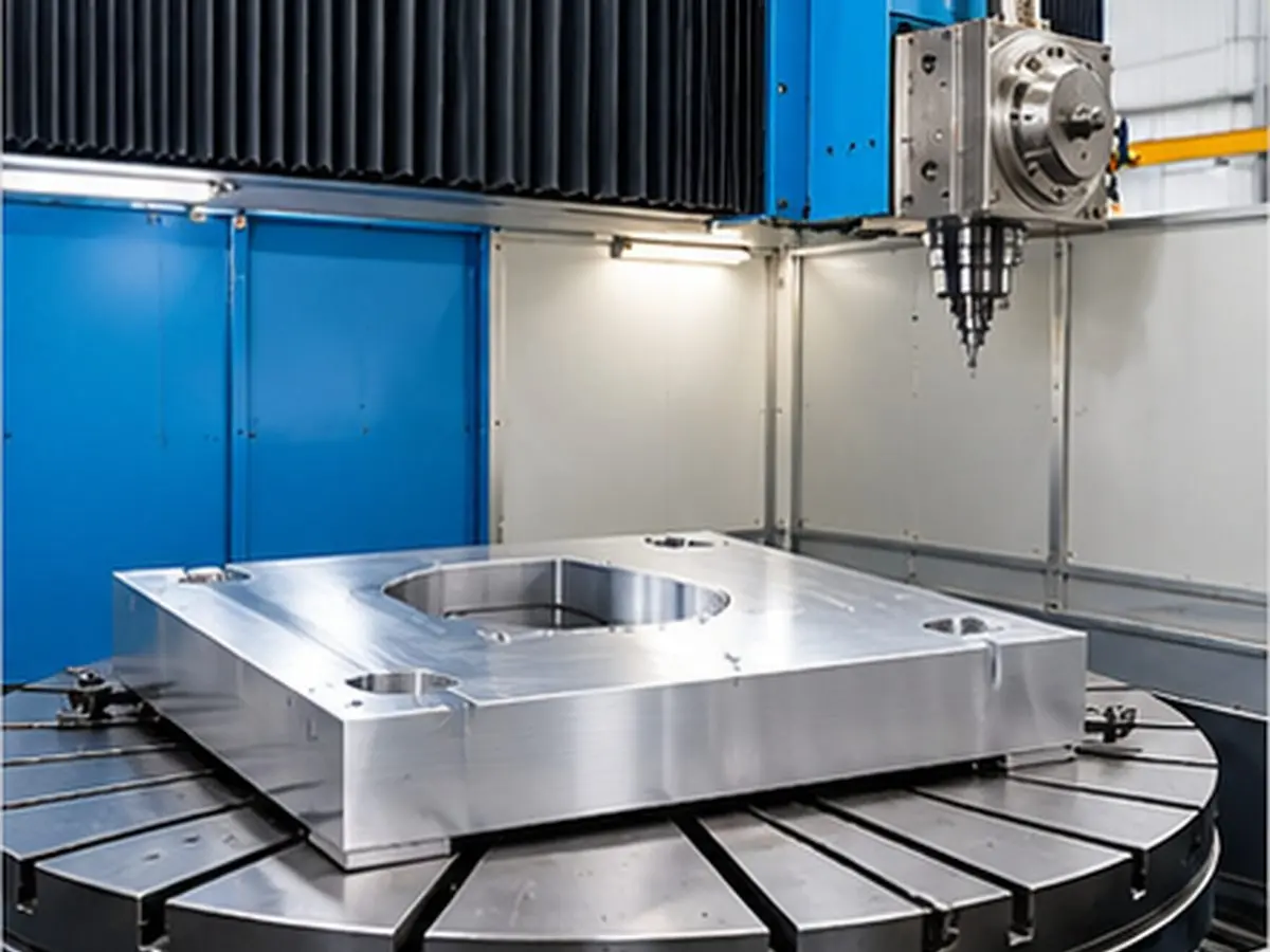 Semiconductor machine base precision fabrication and machining project