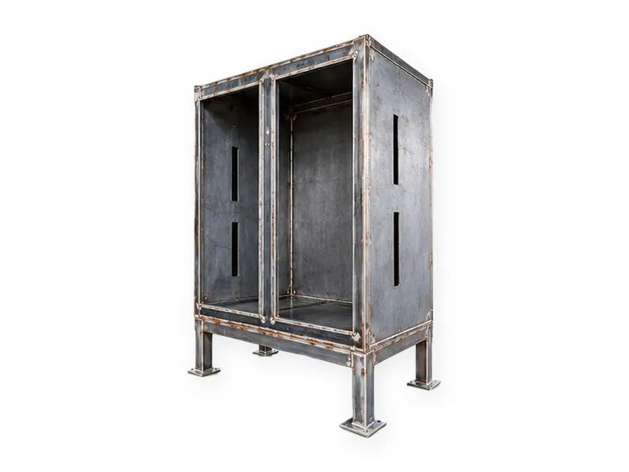 Welded steel solenoid cabinet structure by YS Yat Shing